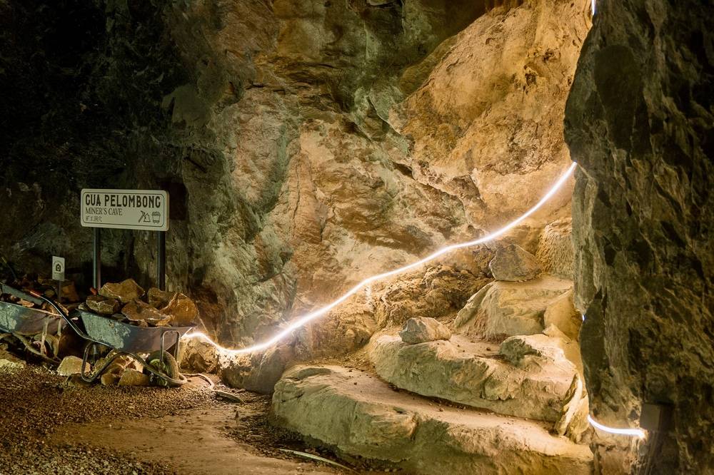 A century-old mining tunnel. Photo: Islamic Tourism Centre