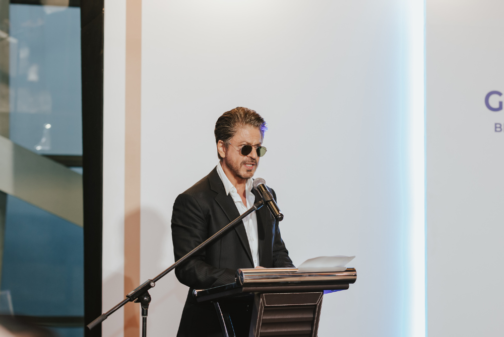 Renowned film icon Datuk Shah Rukh Khan congratulates BZI on its expansion, praising their commitment to global economic growth and a brighter future