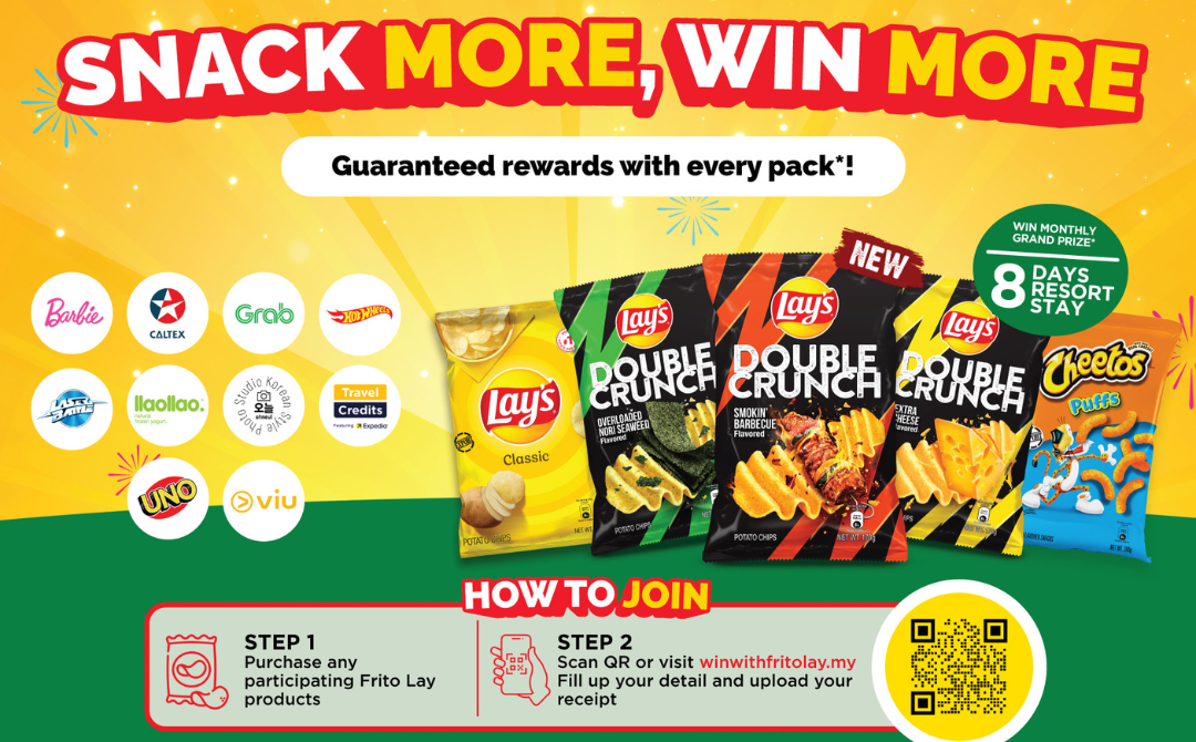 From October 1 to November 30, 2024, Lay’s is making your celebrations even more rewarding with its 