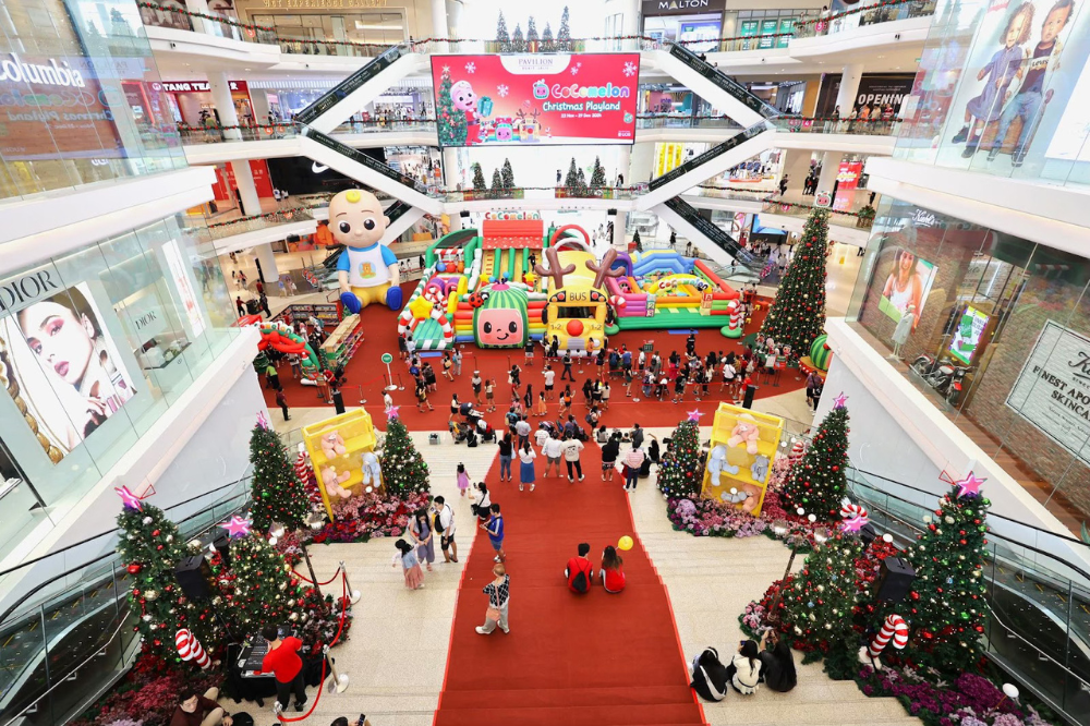 The exciting CoComelon Christmas Playland at Pavilion Bukit Jalil.