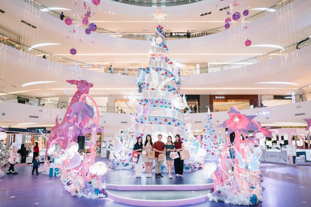 IOI City Mall Christmas decoration.