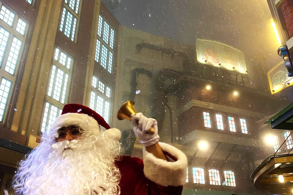 Snowfall at Liberty Lane.