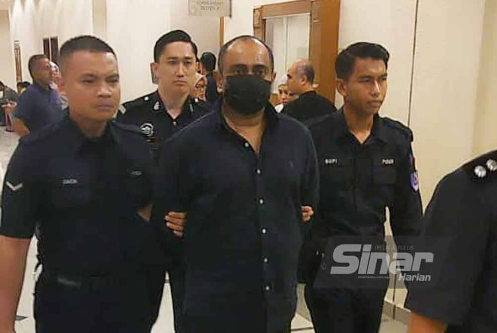Abd Zackery Ghouse Abd Gafoor pleaded not guilty to voluntarily causing injury to his wife - Photo by Sinar