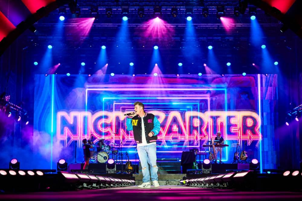 Nick Carter - Photo courtesy of Neversea Festival