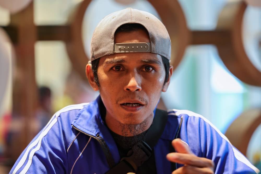 Samsen Thomas. Photo by Bernama