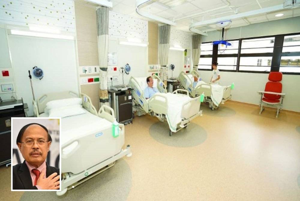 More B40 and M40 individuals turned to public healthcare services, causing overcrowding at government clinics and hospitals. (Small photo: Dr Rohaizat Yon).