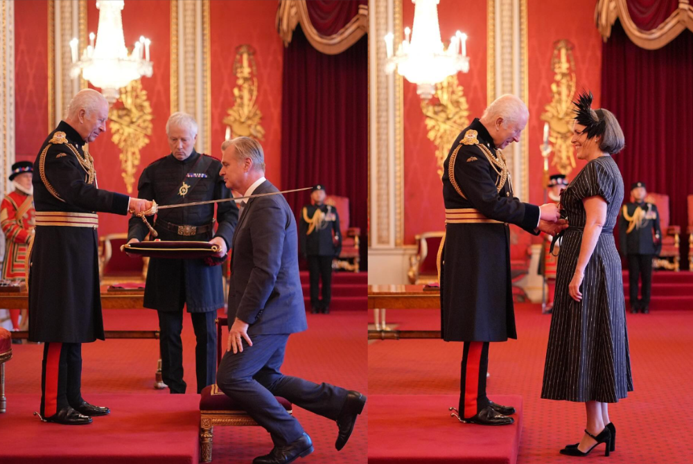 They couple were recognised for their extraordinary contribution to film, with their partnership producing major blockbusters such as The Dark Knight trilogy and Oppenheimer.