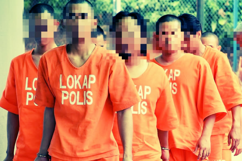 Some of the 29 individuals linked to GISBH remanded on Sept 22, 2024. (BERNAMA PHOTO) 