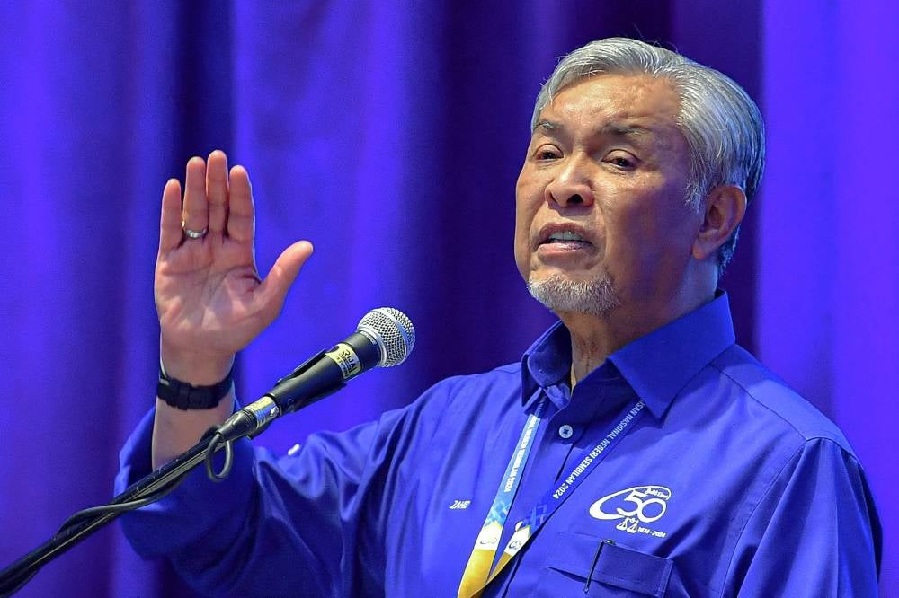 Zahid. Photo by Bernama