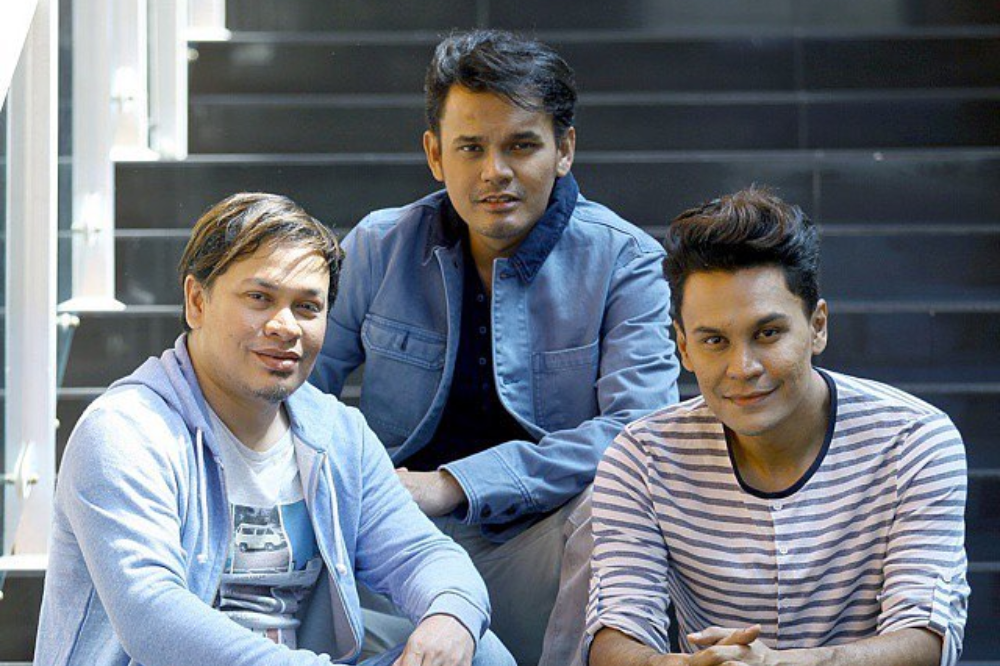 (from left) KRU's Norman Abdul Halim, Yusry, Edry