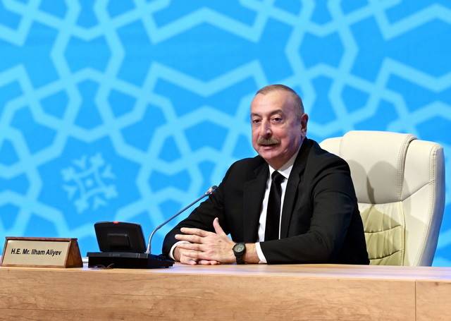  Azerbaijani President Ilham Aliyev - BERNAMA FILE PIX