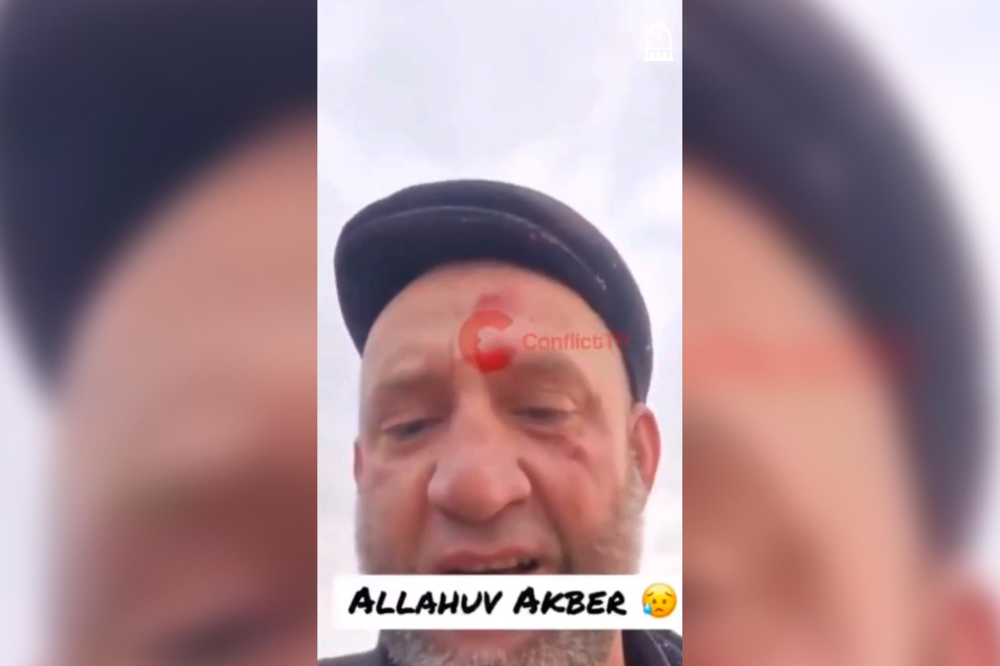 A screenshot from the video posted by one of the survivors of the plane crash. - INSTAGARM / ISLAMIFY