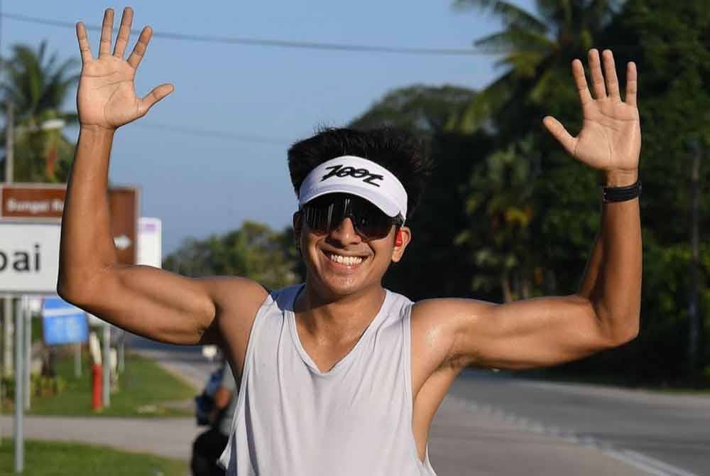 Syed Saddiq ran 200km from Muar to Parliament to protest the denial of allocations to Opposition constituencies.