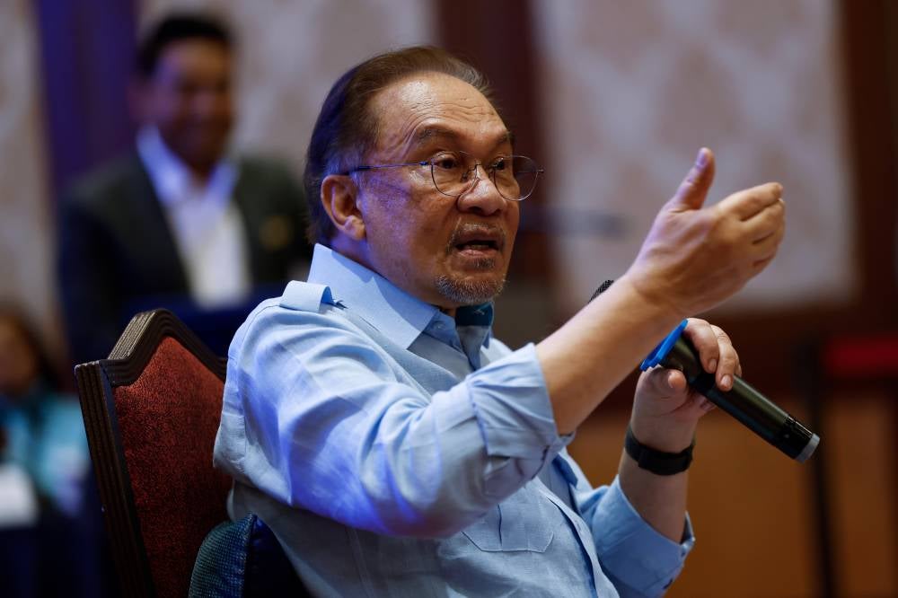 Prime Minister Datuk Seri Anwar Ibrahim - Photo by Bernama