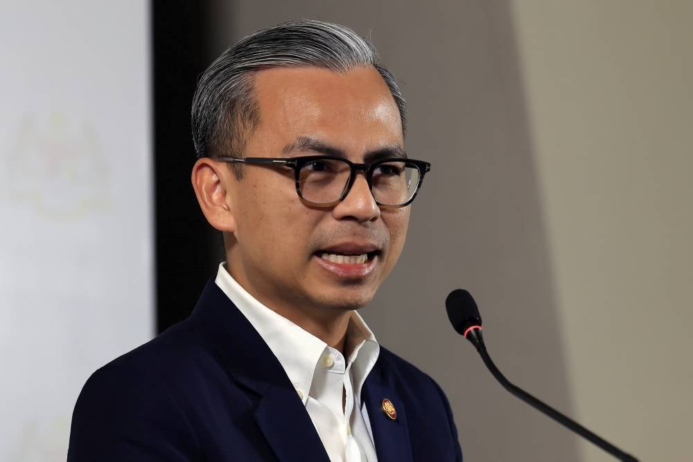 Fahmi Fadzil. Photo by Bernama