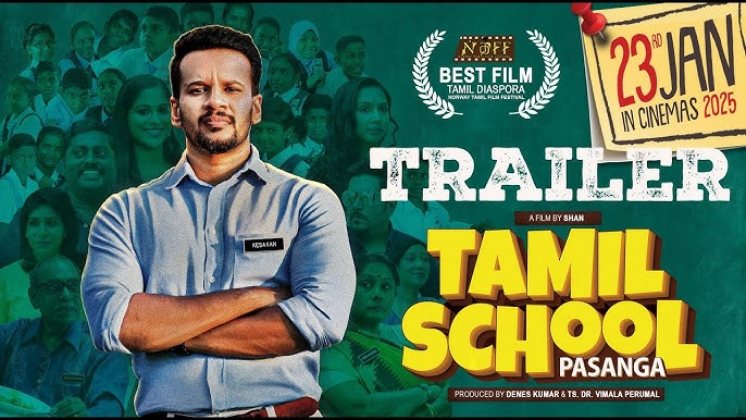 ‘Tamil School Pasanga’, produced by popular local Tamil actor R. Denes Kumar and his wife Dr Vimala Perumal, is set to release nationwide on Jan 23. Photo: Social media