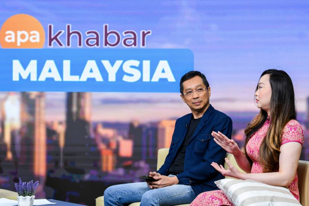 Heritage in Style organiser Dr Jason Hee Jee Pin (left) and Heritage in Style director Nicole Fe Lynne. Photo by Bernama