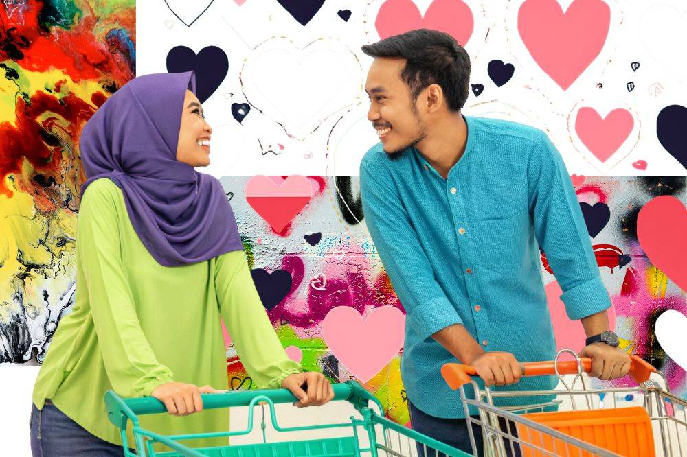 Nearly 47 per cent of Gen Z daters said they would like to meet a romantic partner while shopping for groceries. Photo: Generated by AI