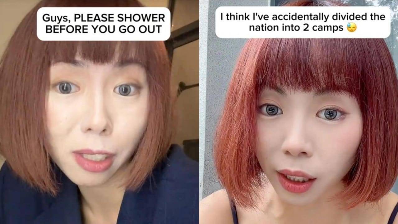 Screenshots from the video have gone viral. - Photo: TIKTOK / @mianbaobreadpan