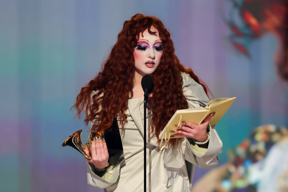 Chappell Roan accepts the Best New Artist award onstage during the 67th Annual Grammy Awards at Crypto.com Arena on Feb 2, 2025 in Los Angeles, California. Getty Images via AFP