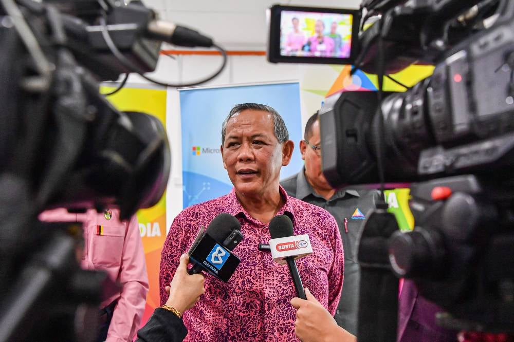 Negeri Sembilan Menteri Besar Datuk Seri Aminuddin Harun - BERNAMA FILE PIX