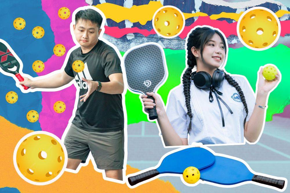 Paddles and balls are inexpensive, and many recreational centers offer affordable rentals. Photo: Canva