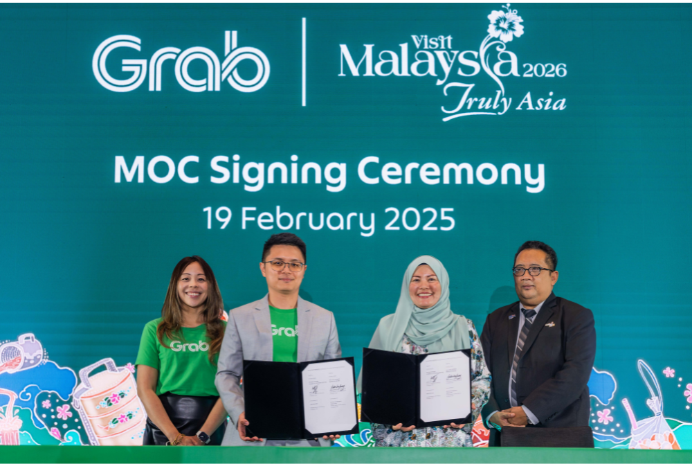 MoC signing between Grab Malaysia and Tourism Malaysia 