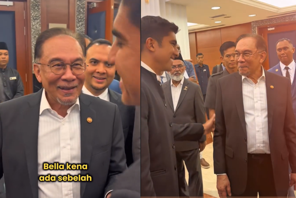 Screenshots from the video that went viral. - INSTAGRAM / @syedsaddiq