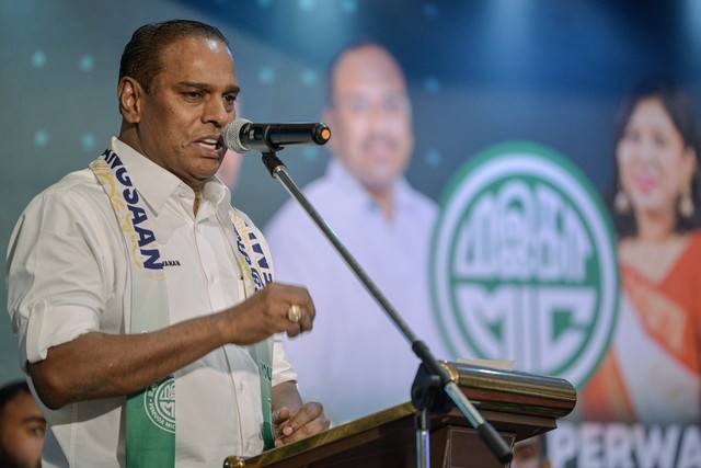 MIC deputy president Datuk Seri M. Saravanan - BERNAMA FILE PIX