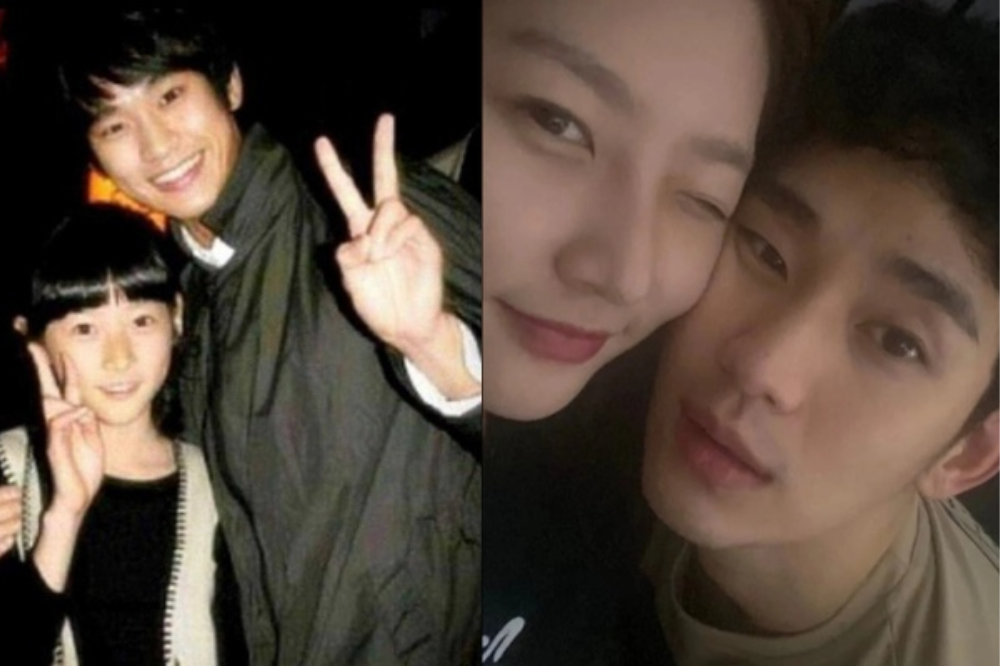 Left: Picture when she was allegedly 12 or 13 years old. Right: Gold Medalist claims this picture was taken on Christmas Eve in 2019, where she would have been 19 years old.