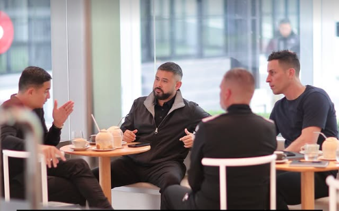 The post was also accompanied by a caption: 