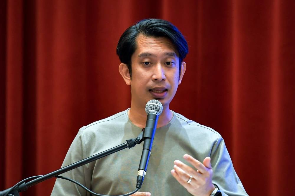 Deputy Youth and Sports Minister Adam Adli Abdul Halim. Bernama FILE PIX