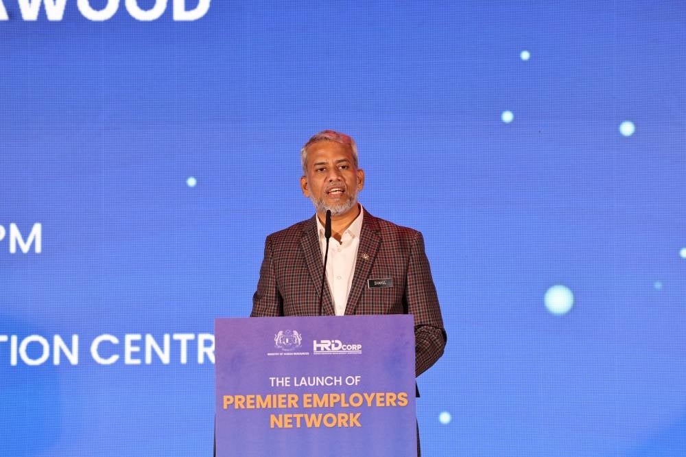 HRD Corp chief executive officer, Datuk Wira Shahul Dawood