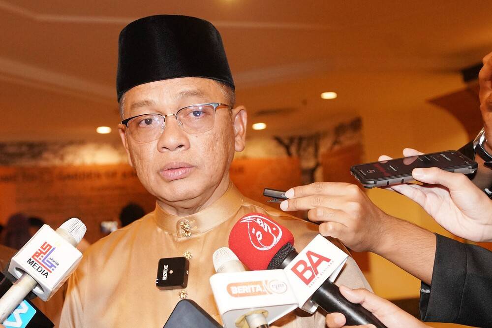 Minister in the Prime Minister’s Department (Religious Affairs) Datuk Dr Mohd Na’im Mokhtar - PHOTO by ASRIL ASWANDI SHUKOR