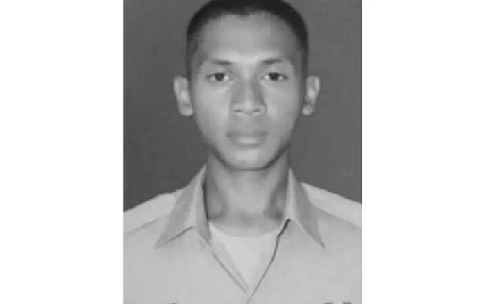 Private Muhammad Muqriz Aseri.