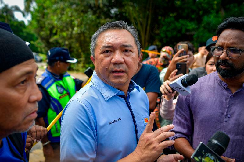 Selangor Investment, Trade and Mobility Committee chairman Ng Sze Han
Photo by Bernama