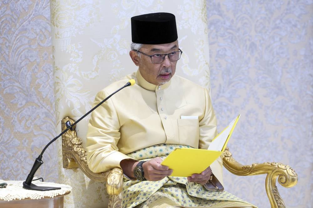 Al-Sultan Abdullah has stressed that state land must not be encroached upon arbitrarily and that firm action should be taken against those involved. - Bernama photo