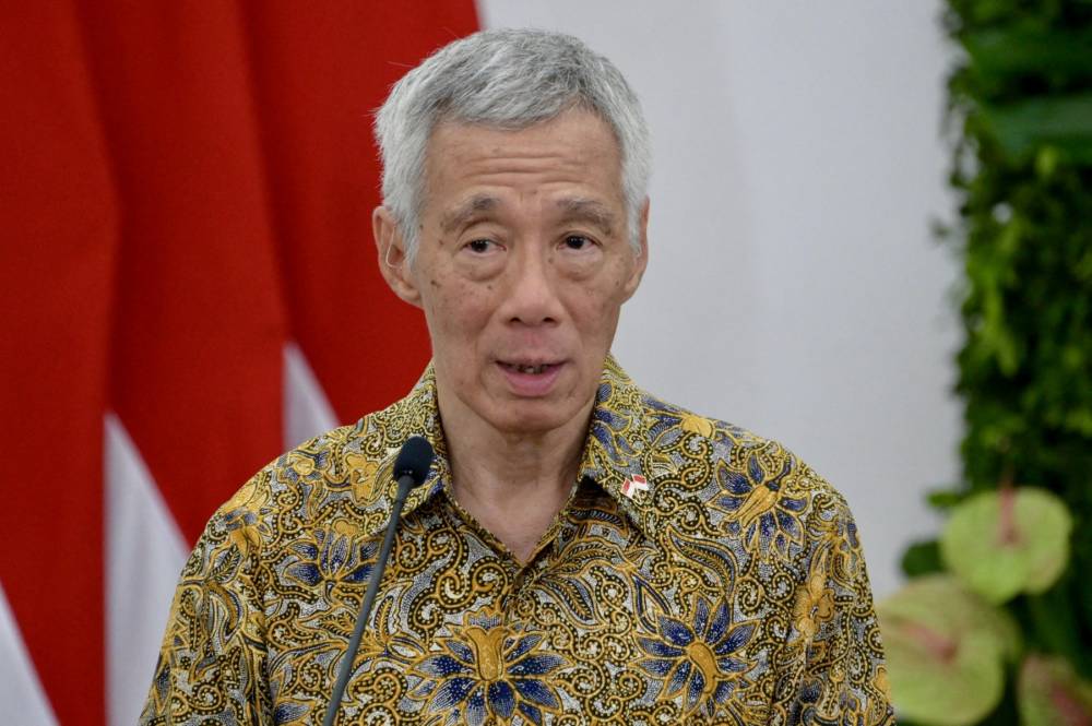 Singapore Senior Minister Lee Hsien Loong will attend the state funeral of Malaysia former prime minister, Tun Abdullah Ahmad Badawi, in Kuala Lumpur, today. - (Photo by AFP)