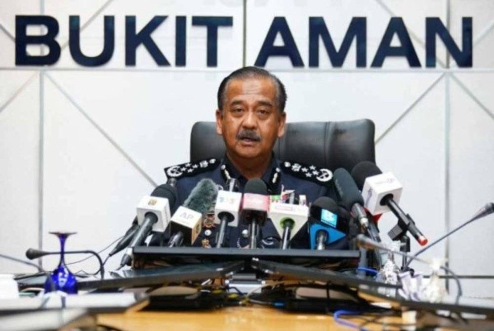 Inspector-General of Police Tan Sri Razarudin Husain