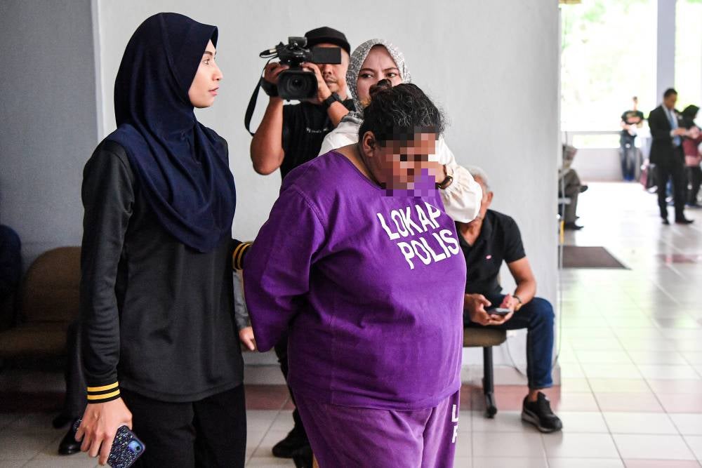 Another suspect has been remanded for 14 days starting today to assist in investigations into the kidnapping of a teenage girl involving a RM2 million ransom demand here on April 10. - Photo by Bernama