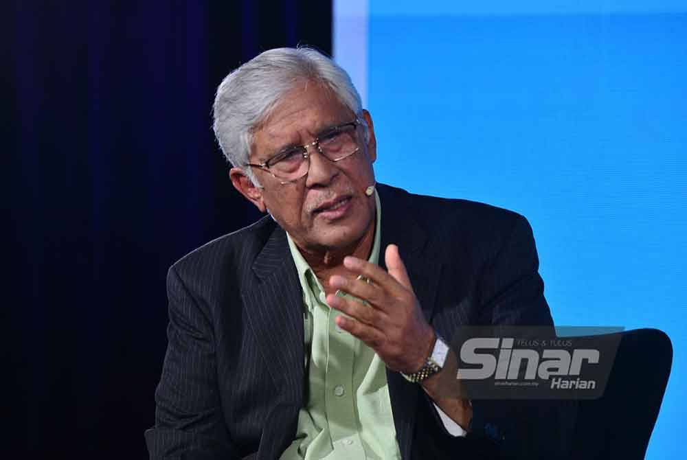 Abu Kassim during the Special Forum: Jakarta Statement – Asean’s Solution Against Corruption, broadcast live on Sinar’s digital platforms on Wednesday. - Photo by Asril Aswandi Shukor.