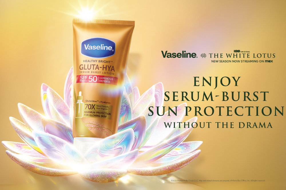 Vaseline proudly partners with HBO’s The White Lotus for its highly anticipated third season, marking the global launch of Vaseline Gluta-Hya SPF 50. This first ever partnership unites Vaseline and The White Lotus in a dynamic collaboration, combining the power of two iconic brands to engage fans on another level. 