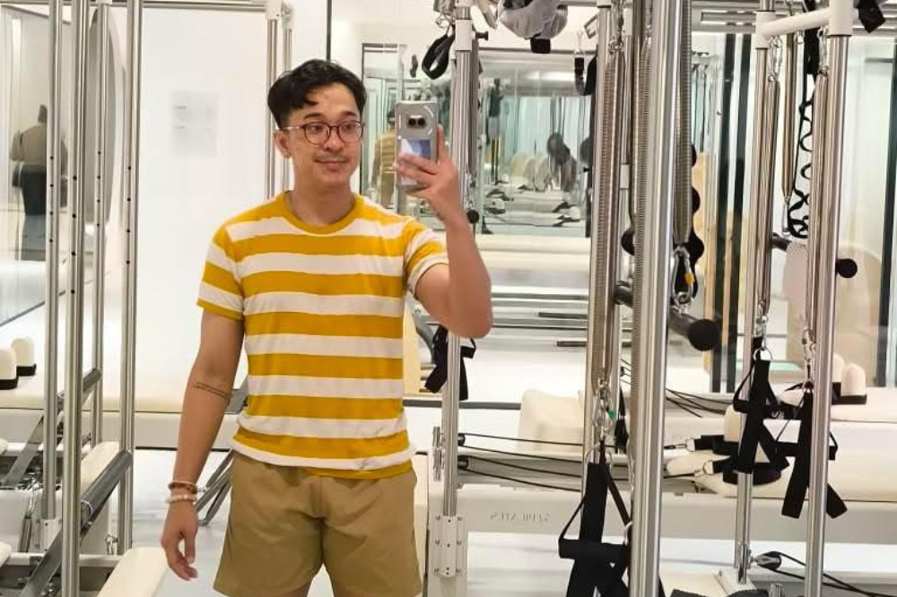  Ariffuddin said he joined pilates simply to make his body feel better—stronger, leaner, and balanced.