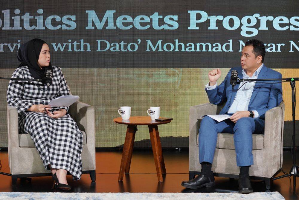 Nizar during Sinar Daily's 