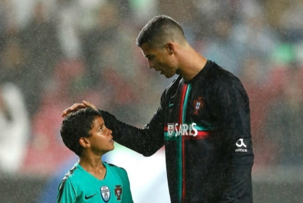Cristiano dos Santos, the eldest son of five-time Ballon d'Or winner Cristiano Ronaldo, was called up to the Portugal Under-15 squad for the first time on Tuesday. - Photo source: Instagram