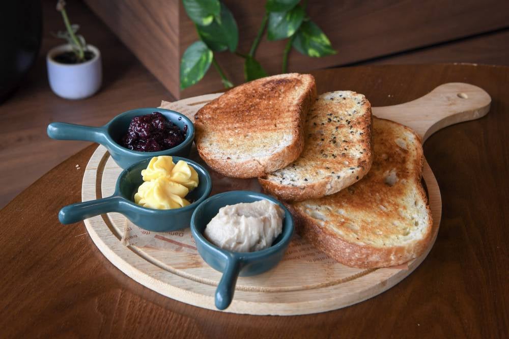One of the menu items served at Yin’s Sourdough Bakery & Cafe. Photo by Bernama