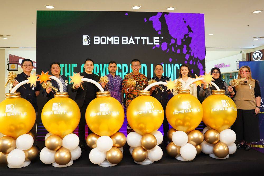 The Bomb Battle has officially launched their third outlet at the Curve today, marking a significant milestone for Bomb Battle as it advances its mission to create spaces that foster deeper connections which encourage quality time and bonding with loved ones. Photo courtesy of Bomb Battle Sdn Bhd.