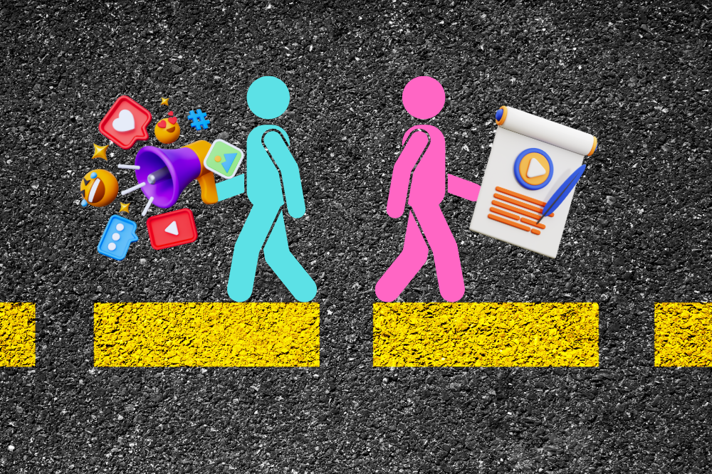 These days, many people treat social media like a mirror of their lives, feeling the need to post updates about almost everything they do. - Photo via Pinterest, edited in Canva 