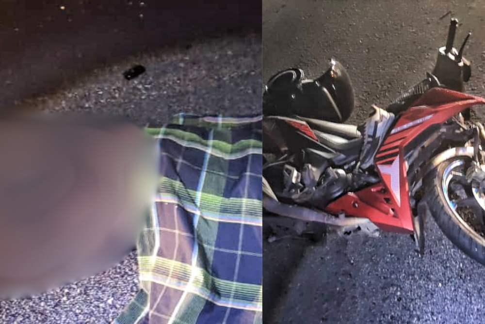 The victims, Farith Aiman Mohd Fairus, 21, who was riding a Honda RS150R, and Mohamad Shahril Anuar, 45, on a Yamaha MT-25, died at the scene from severe injuries in the 7.40 pm crash.
