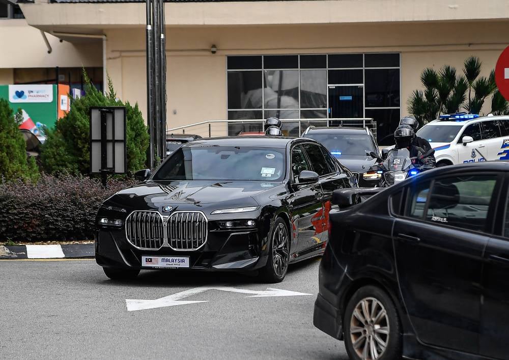 The Sultan of Brunei, Sultan Hassanal Bolkiah, who is receiving treatment at IJN due to fatigue, is reported to be in stable and satisfactory condition. - Photo by Bernama